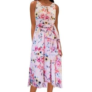 Nicole Miller New York sleeveless floral dress